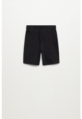 Mango Kids Детски къси панталони SLUB8-I - Pepit.bg