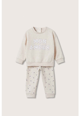 Mango Kids Детски памучен анцуг - Pepit.bg