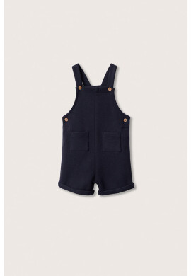 Mango Kids Детски памучен гащеризон Elias - Pepit.bg