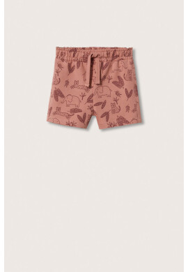 Mango Kids Детски памучен къс панталон Michael - Pepit.bg