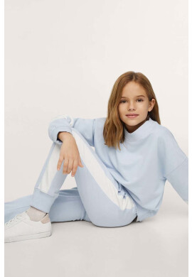 Mango Kids Детски памучен панталон - Pepit.bg