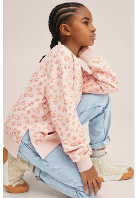 Mango Kids Детски памучен суичър - Pepit.bg