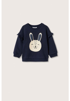 Mango Kids Детски памучен суичър - Pepit.bg