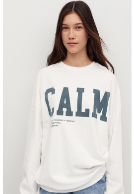 Mango Kids Детски памучен суичър Calm - Pepit.bg