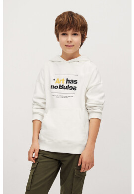 Mango Kids Детски памучен суичър Creative 116-164 cm - Pepit.bg
