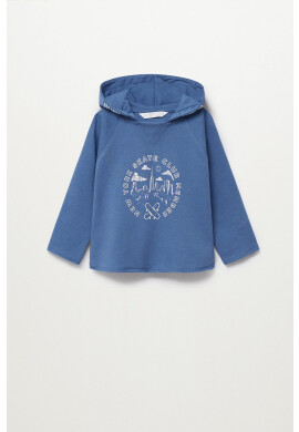 Mango Kids Детски памучен суичър Matt 80-104 cm - Pepit.bg