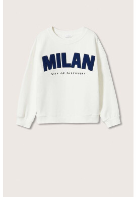 Mango Kids Детски памучен суичър Milan - Pepit.bg
