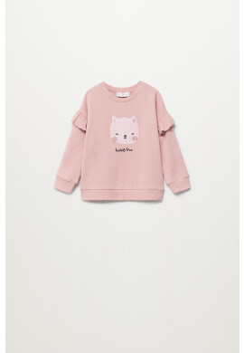 Mango Kids Детски памучен суичър Tania - Pepit.bg