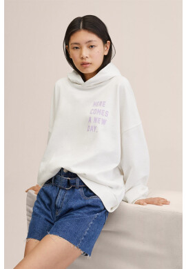 Mango Kids Детски памучен суичър Trees - Pepit.bg