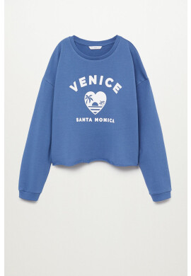 Mango Kids Детски памучен суичър VENICE - Pepit.bg