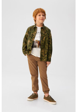 Mango Kids Детски панталони Cord 110-164 cm - Pepit.bg