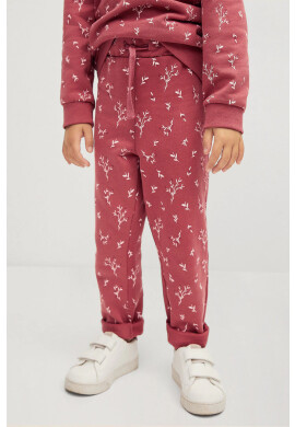 Mango Kids Детски панталон FLORAP - Pepit.bg
