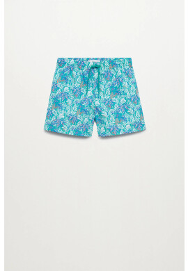 Mango Kids Детски плувни шорти Hawaii 116-164 cm - Pepit.bg
