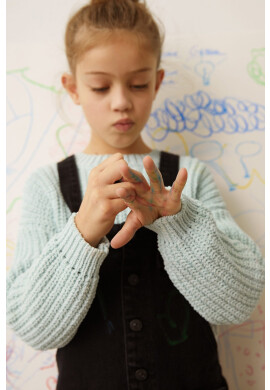 Mango Kids Детски пуловер EMMA - Pepit.bg