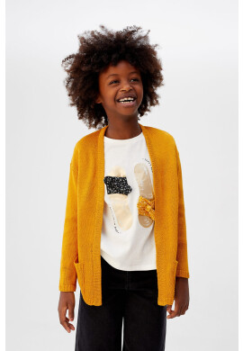 Mango Kids Детски пуловер Kendall 110-164 cm - Pepit.bg