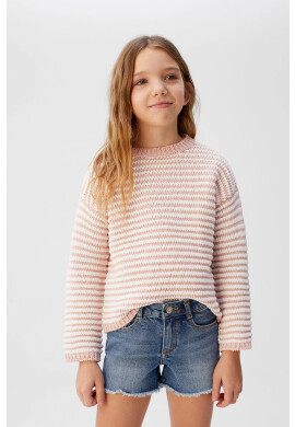 Mango Kids Детски пуловер Sugar 110-164 cm - Pepit.bg