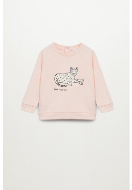 Mango Kids Детски суичър BEAUTY - Pepit.bg