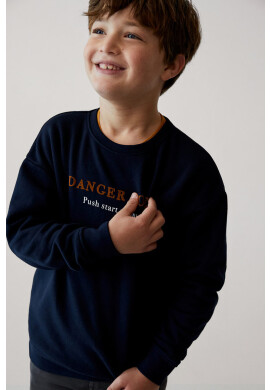 Mango Kids Детски суичър DANGER - Pepit.bg