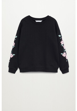 Mango Kids Детски суичър FLORA - Pepit.bg