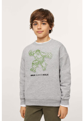Mango Kids Детски суичър Hulk - Pepit.bg