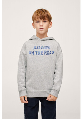 Mango Kids Детски суичър Road - Pepit.bg