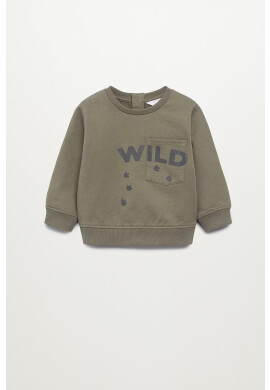 Mango Kids Детски суичър WILD - Pepit.bg
