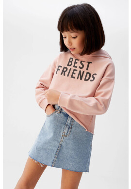 Mango Kids Детски суичъри Friend 122-164 cm - Pepit.bg