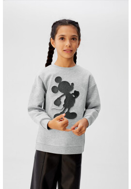 Mango Kids Детски суичъри Grey 122 cm - Pepit.bg