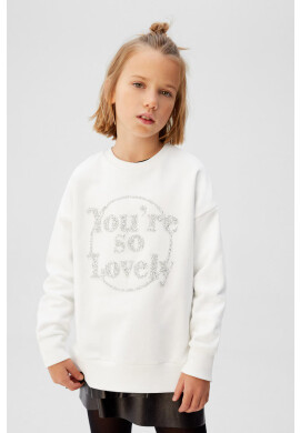 Mango Kids Детски суичъри Lovely 110-164 cm - Pepit.bg