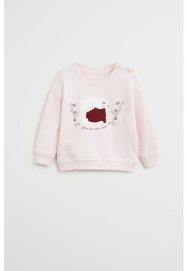 Mango Kids Детски суичъри White 80-104 cm - Pepit.bg