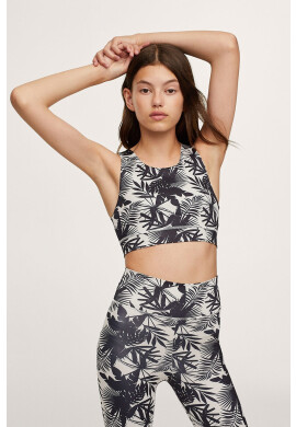 Mango Kids Детски топ SAVAGET в сиво - Pepit.bg