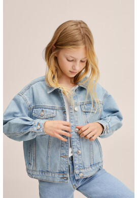 Mango Kids Детско дънково яке - Pepit.bg