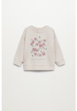 Mango Kids Памучен суичър Daisy 80-174 cm - Pepit.bg