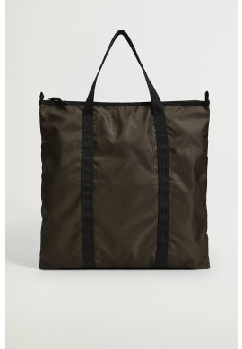 Mango Man Чанта Tote в кафяво - Pepit.bg