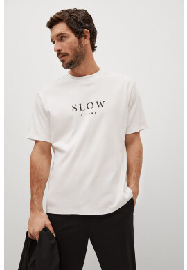 Mango Man Тениска SLOW - Pepit.bg