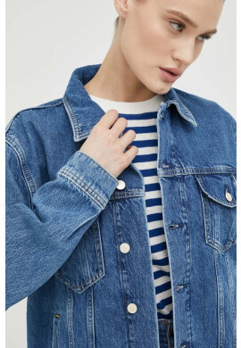 Marc O'Polo Дънково яке DENIM в синьо с преходна изолация с уголемена кройка - Pepit.bg