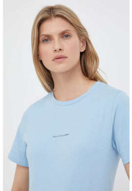 Marc O'Polo Памучна тениска DENIM в синьо - Pepit.bg