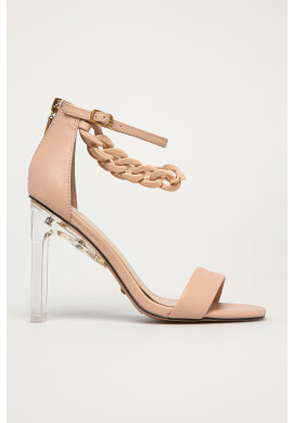 Marciano Guess Кожени сандали в кремаво - Pepit.bg