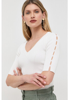 Marciano Guess Пуловер дамски в бежово от лека материя - Pepit.bg