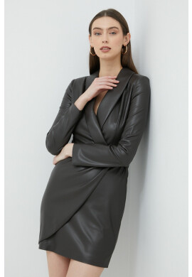 Marciano Guess Рокля в кафяво къс модел със стандартна кройка - Pepit.bg