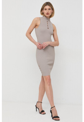 Marciano Guess Рокля в сиво къс модел с кройка по тялото - Pepit.bg