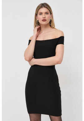 Marciano Guess Рокля в черно къс модел с кройка по тялото - Pepit.bg
