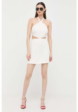 Marciano Guess Рокля в бежово къс модел със стандартна кройка - Pepit.bg