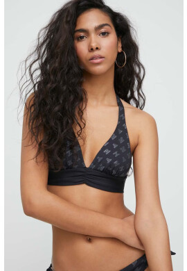 Max Mara Beachwear Горнище на бански Max Mara в черно с мека чашка - Pepit.bg