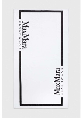 Max Mara Beachwear Кърпа в бяло - Pepit.bg
