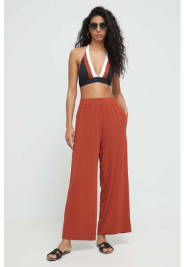 Max Mara Beachwear Плажен панталон в червено - Pepit.bg