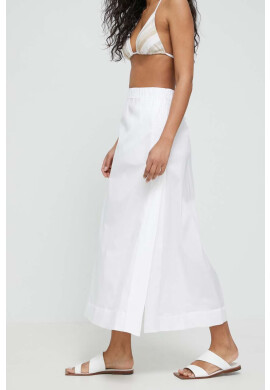 Max Mara Beachwear Плажна пола в бяло - Pepit.bg