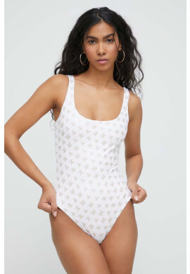 Max Mara Beachwear Цял бански в златисто с леко подплатена чашка - Pepit.bg
