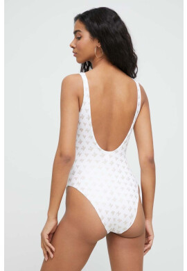 Max Mara Beachwear Цял бански в златисто с леко подплатена чашка - Pepit.bg
