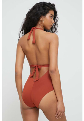 Max Mara Beachwear Цял бански в черно с мека чашка - Pepit.bg